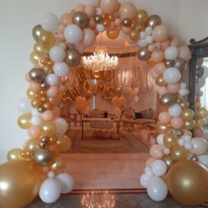 balloons decoration setup party